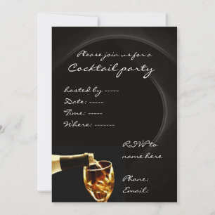 Cocktail-partsinbjudningar Inbjudningar