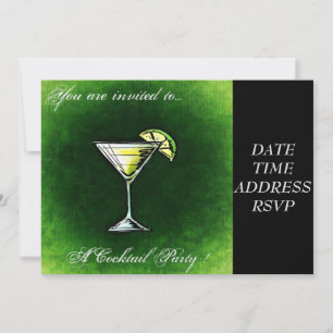 Cocktail Party Absinthe Inbjudningar