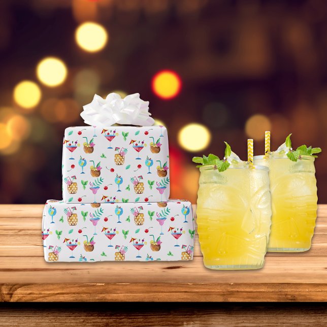 Cocktail Party Gift Presentpapper (Skapare uppladdad)