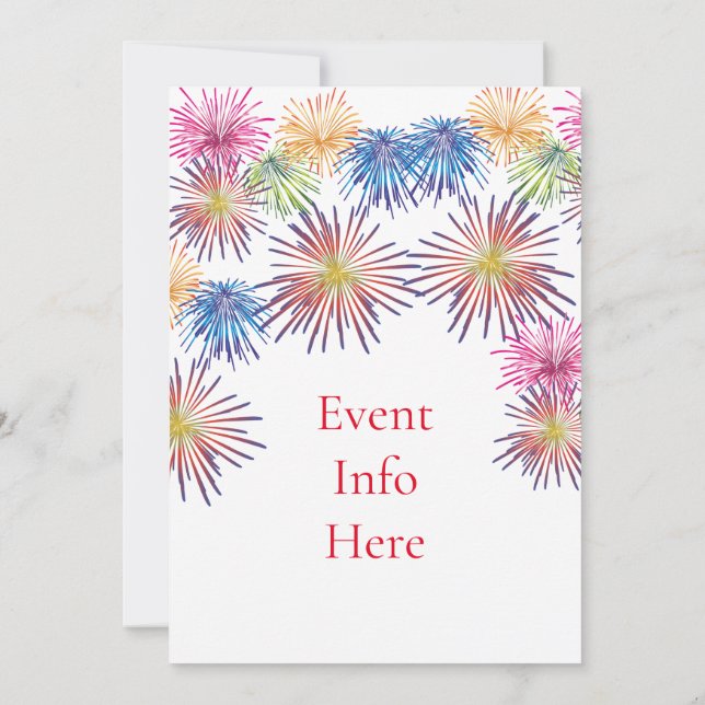 Cocktail Party Girl Thunder_Cove Inbjudningar (Baksida)