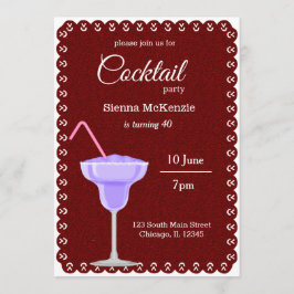 Cocktail party inbjudningar