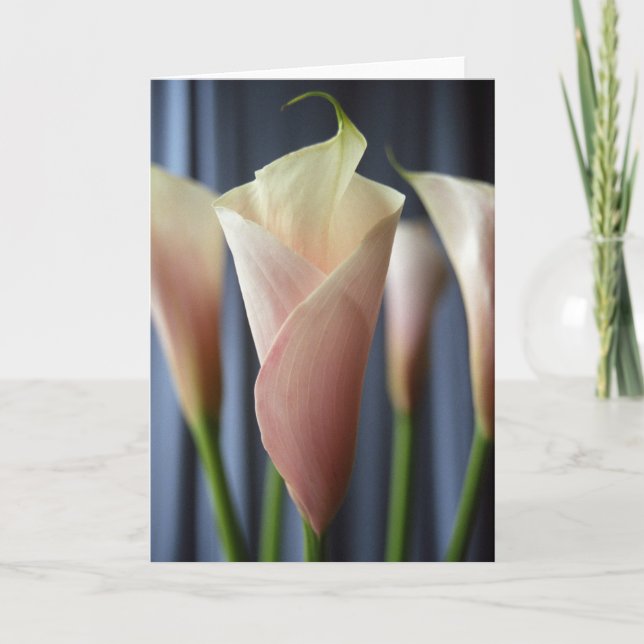 Cocktail Party Lily Greeting Card Kort (Framsida)