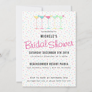 Cocktail Party Möhippa Inbjudningar