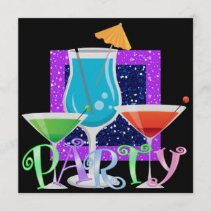 Cocktail PARTY - SRF Inbjudningar