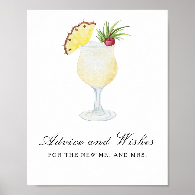Cocktail - Råd och önskemål för nygifta Poster (Framsidan)