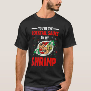 Cocktail Sauce Shrimp Seafood Crab Eating T Shirt