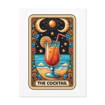 Cocktail Tarot Card
