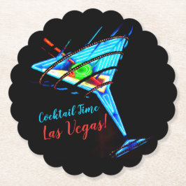 Cocktail Time Las Vegas - Papprare Underlägg