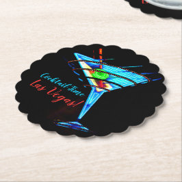 Cocktail Time Las Vegas - Papprare Underlägg Papper