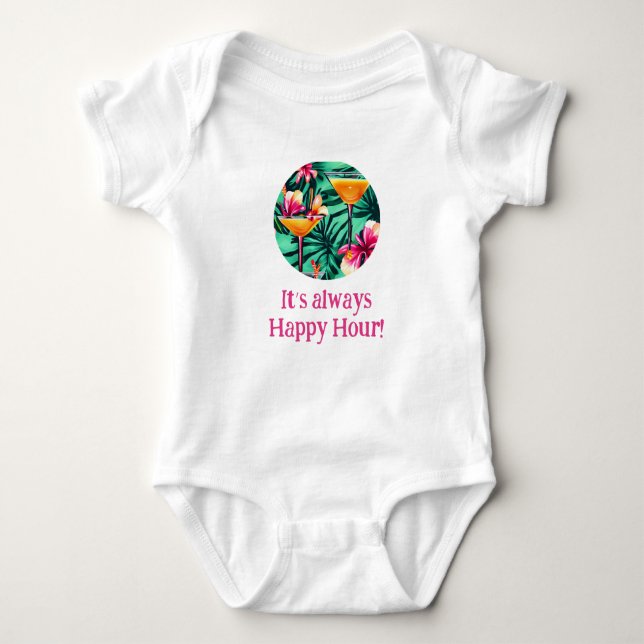 Cocktail Time T-Shirt (Framsida)