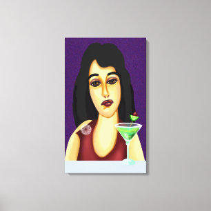 cocktail-timme canvastryck
