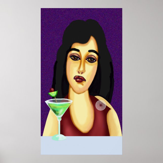 Cocktail-timme Poster (Framsidan)