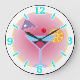Cocktail-timmuskel Stor Klocka