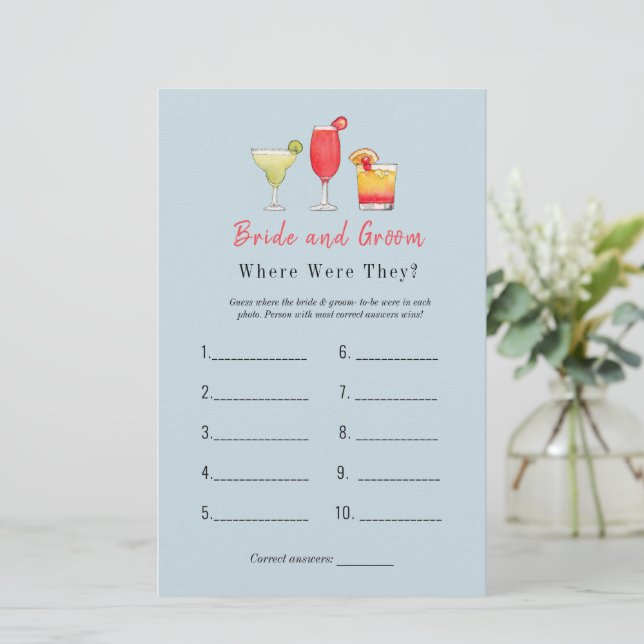 Cocktail "Var var de?"-Möhippa (Stående Fram)