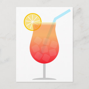 Cocktail Vykort