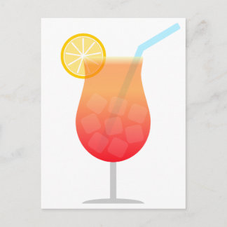 Cocktail Vykort