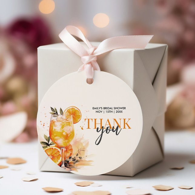 Cocktail Watercolor Bröllopsfest Gåvor Etiketter (Skapare uppladdad)