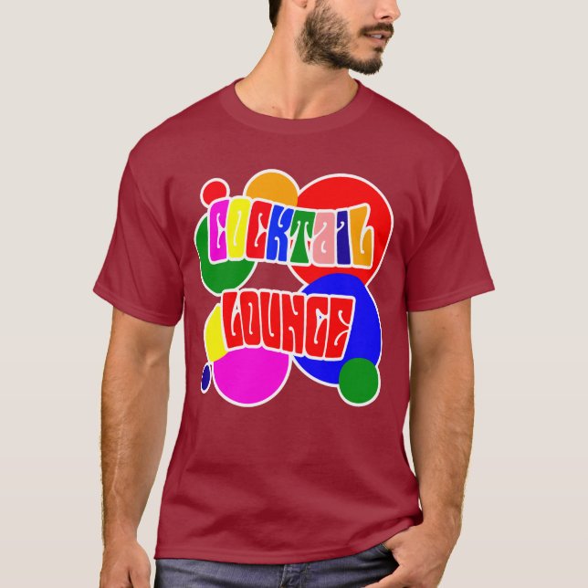 Cocktailbar T-shirt (Framsida)