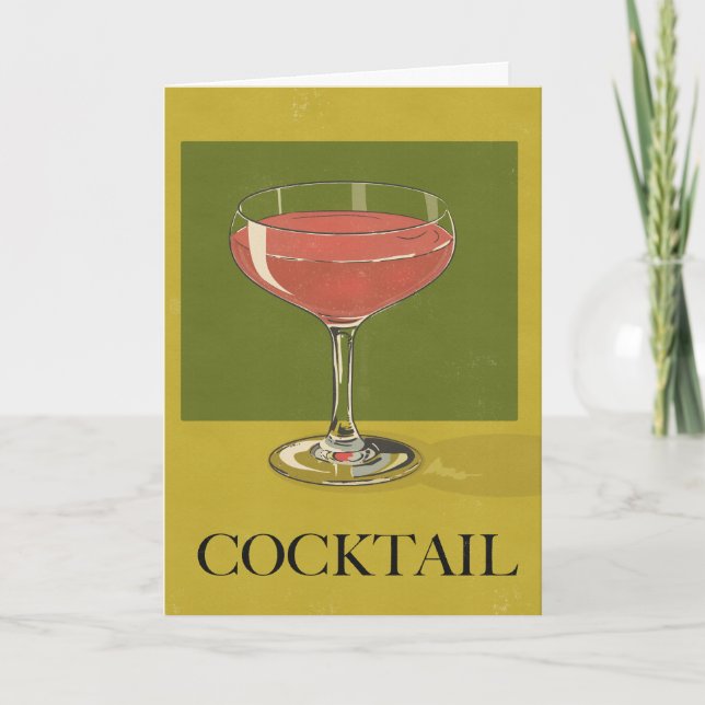 Cocktaildryck Kort (Framsida)