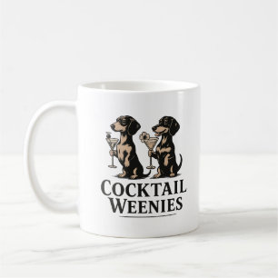 Cocktailkorvar Roliga Dachshund Wienerhund Kaffemugg