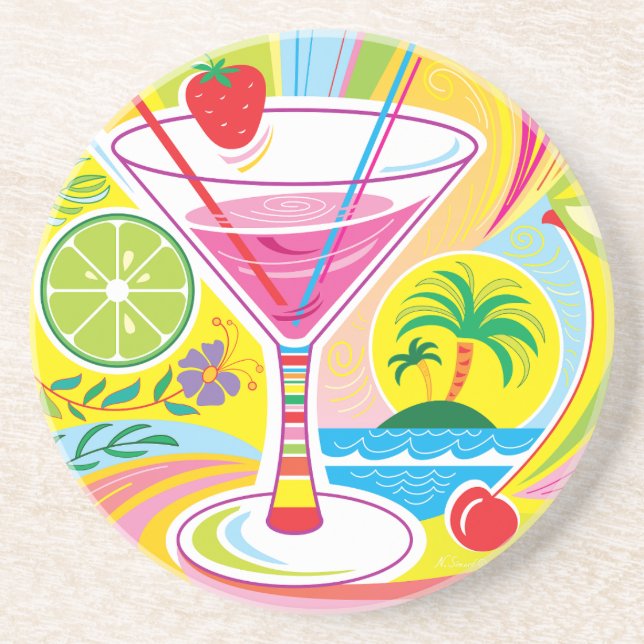Cocktailö Underlägg (Framsidan)