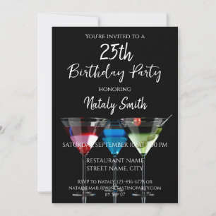 Cocktailparty Inbjudningar