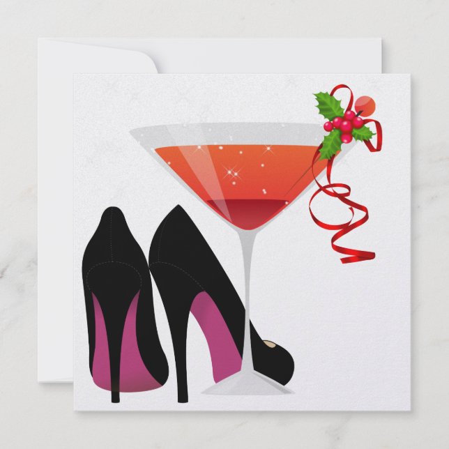 Cocktailpartyinbjudan av SRF Inbjudningar (Framsida)