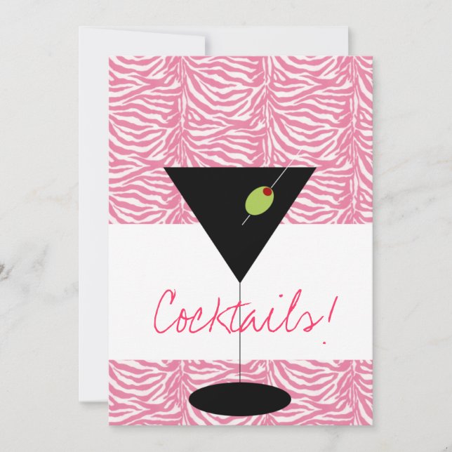 Cocktailpartyinbjudan Inbjudningar (Framsida)