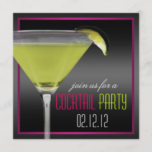 Cocktailpartyinbjudan Inbjudningar
