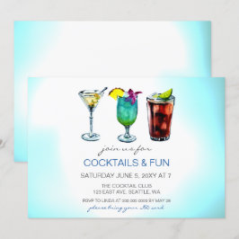 Cocktailpartyinbjudningar Inbjudningar