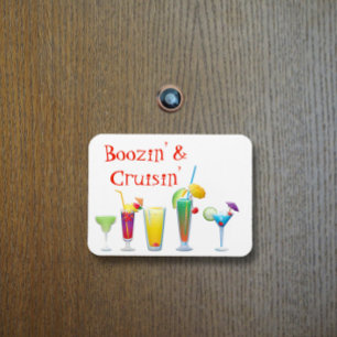 Cocktails av Lubbig krusningsdocka Magnet