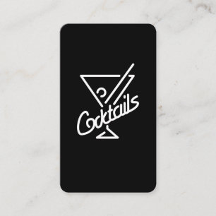 Cocktails / Bartender Visitkort
