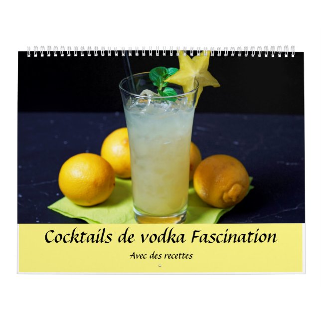 Cocktails de vodka Fascination Kalender (Omslag)