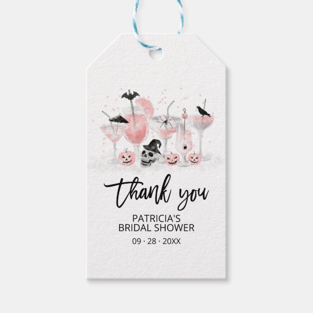  Cocktails Halloween Möhippa Tack Presentetikett (Framsidan)