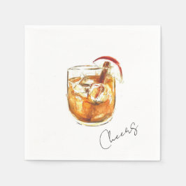 Cocktails Pappersservett