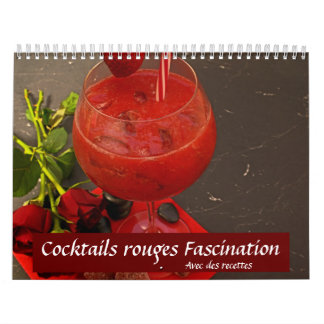 Cocktails rouges Fascination Kalender