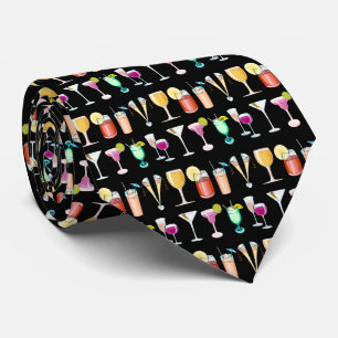Cocktails Tie Slips