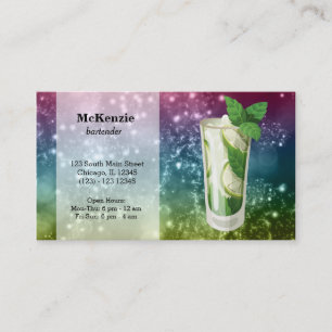 Cocktails Visitkort