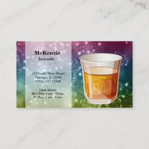 Cocktails Visitkort
