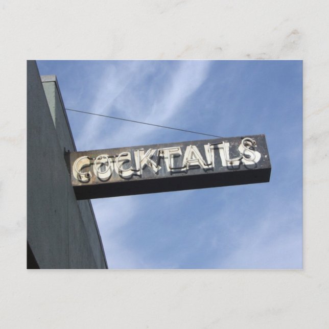 cocktails vykort (Framsida)