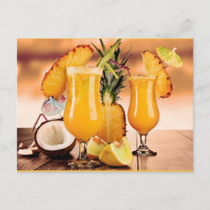 Cocktails Vykort