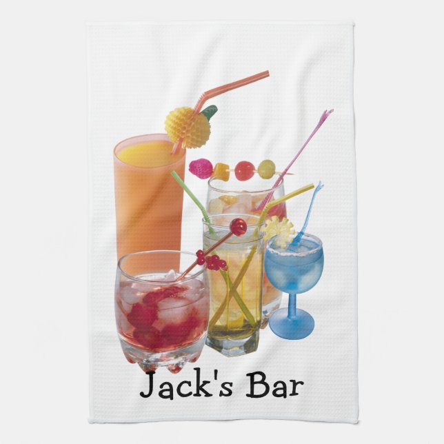 Cocktailtimme Kökshandduk (Vertikal)