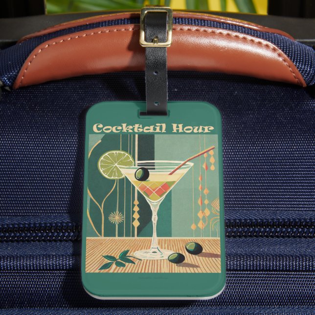 Cocktailtimme Mid Century Design Bagagebricka (Framsida Insitu 2)