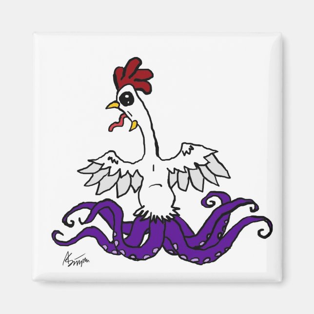 Cocktopus Magnet (Framsidan)