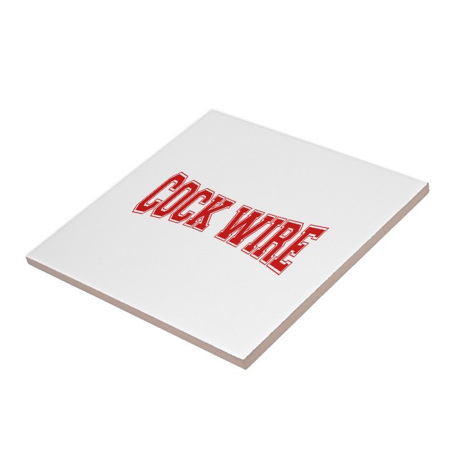 COCKWIRE KAKELPLATTA (Sidan)