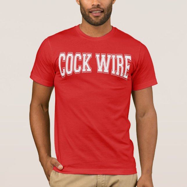 COCKWIRE TEE (Framsida)