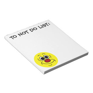 Cocky Ansikte Grumpey Anteckningsblock