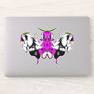 Cocky butterfly mage 2 klistermärken