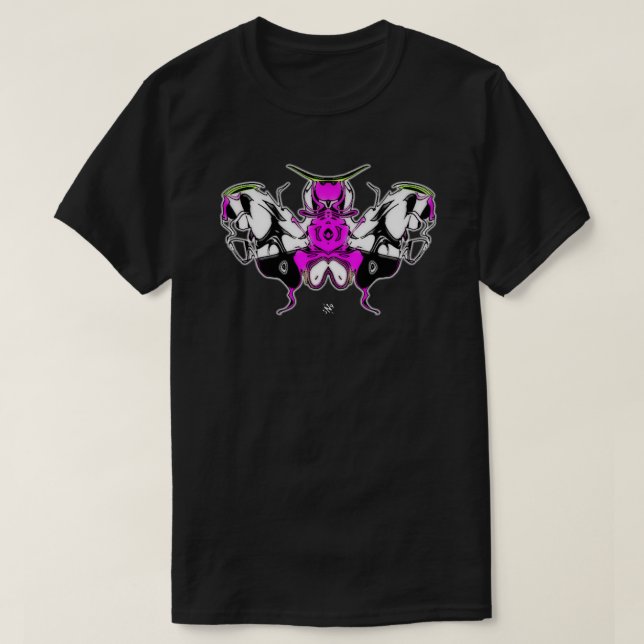 Cocky butterfly mage 2 t shirt (Design framsida)