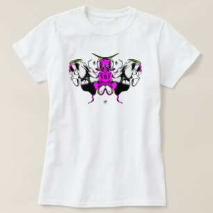 Cocky butterfly moth t shirt